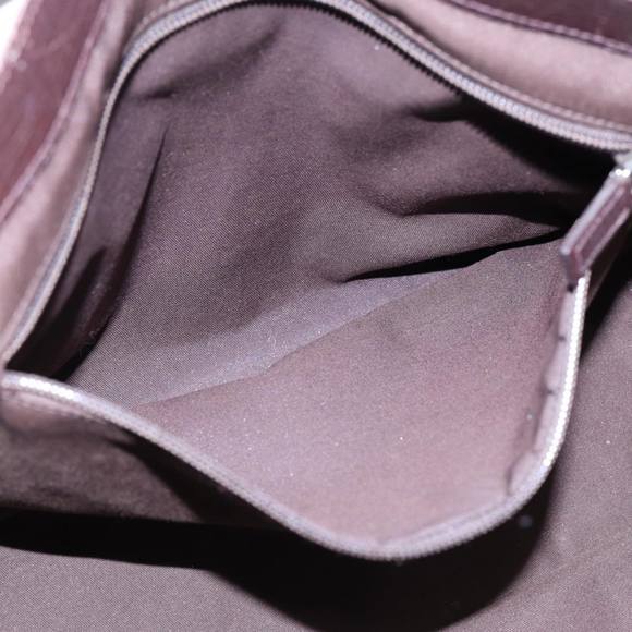 GUCCI GG Supreme Tote Bag PVC Leather Beige Brown Auth mr434 - Picture 11 of 16